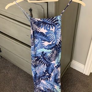 JUICY | Strappy Maxi Dress | S | Blue